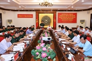 MND reviews implementation of Fatherland protection strategy’s resolution in Thanh Hoa